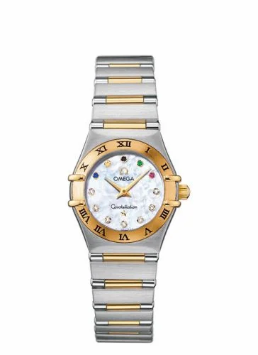 Omega Constellation Quartz 22.5 Stainless Steel / Yellow Gold / Beijing Olympics 2008 111.20.23.60.55.001 (11120236055001)